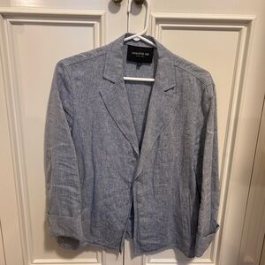 Lafayette 148 Grey Blazer